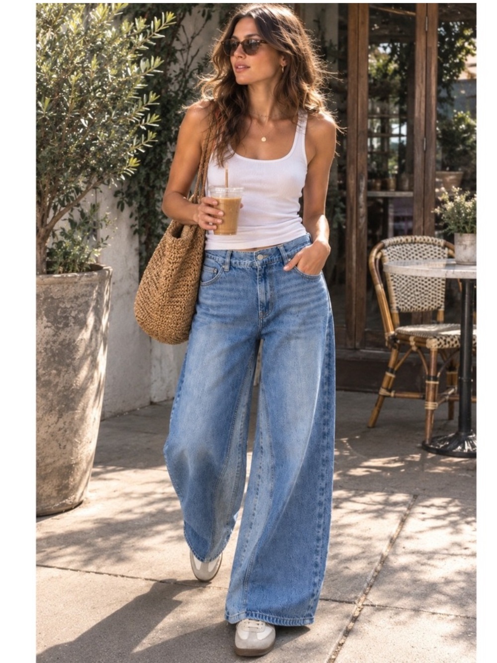 Levi’s Jeans ‘94 Baggy Wide Leg High Rise Darted Denim Chic Boho Blue 29
